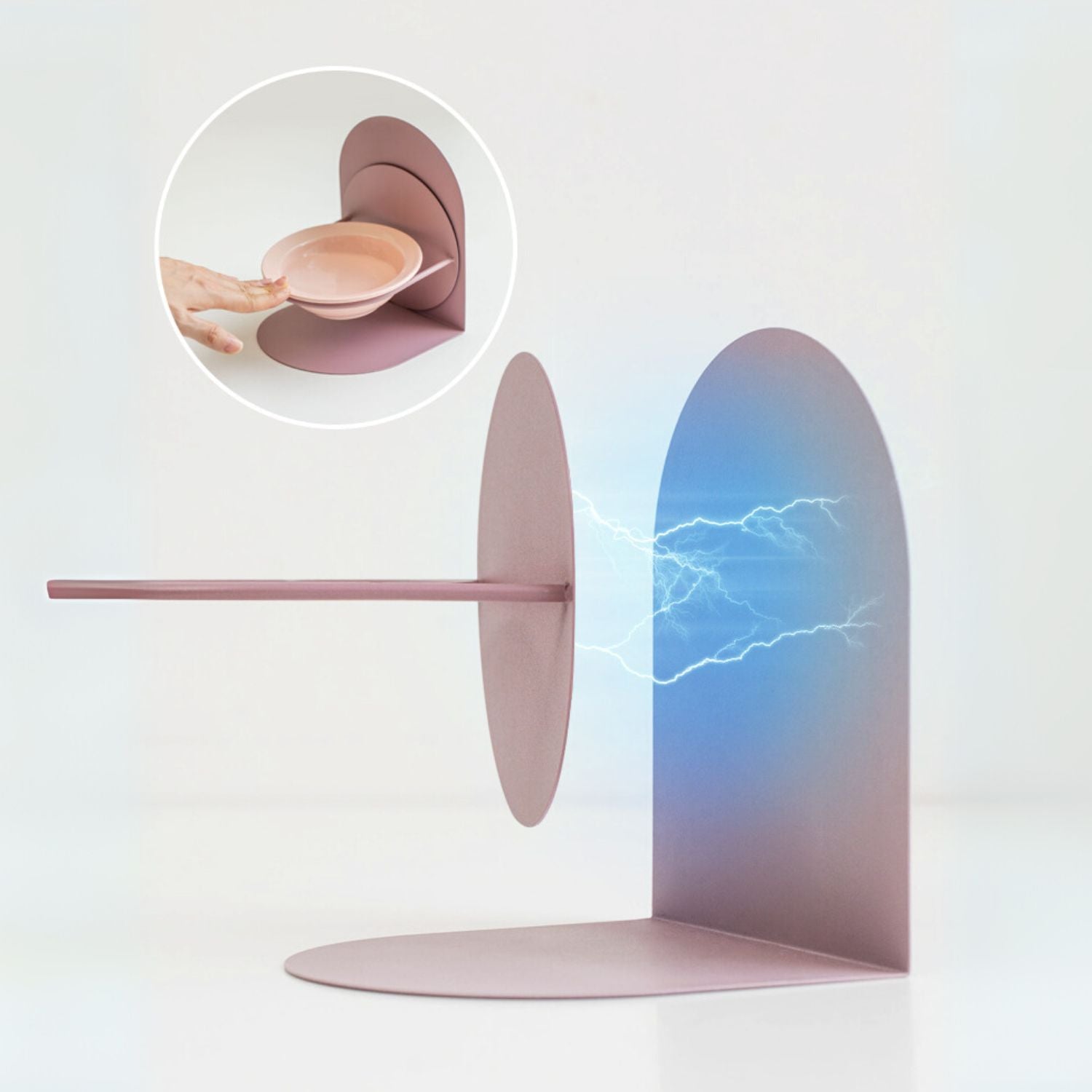 kattenkom keramiek verstelbaar magnetisch kantelmechanisme met licht